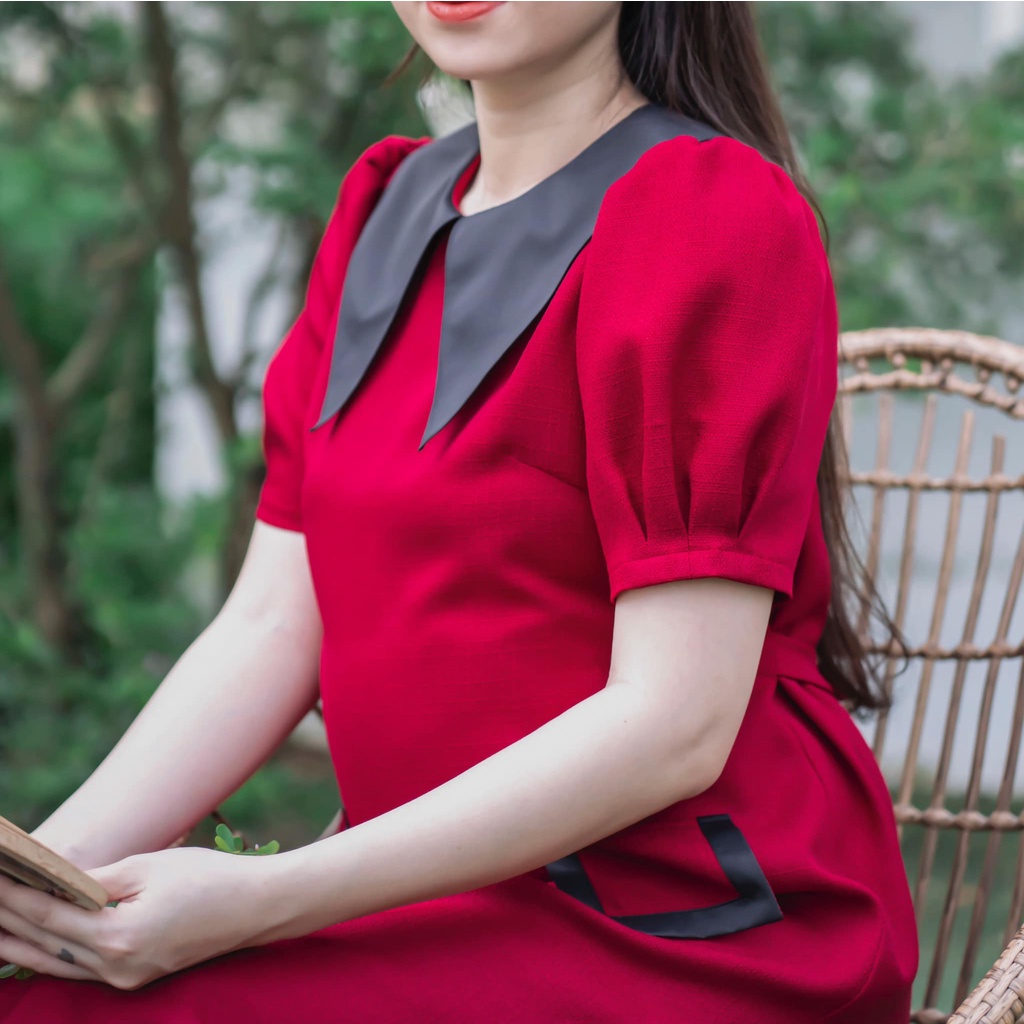 Đầm bầu thiết kế mã DB-453