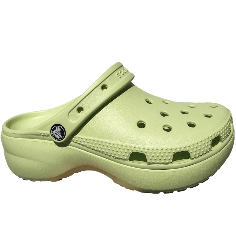 CROCS Guốc Cao 4.1cm Phong Cách Cổ Điển Cho Nữ#206750