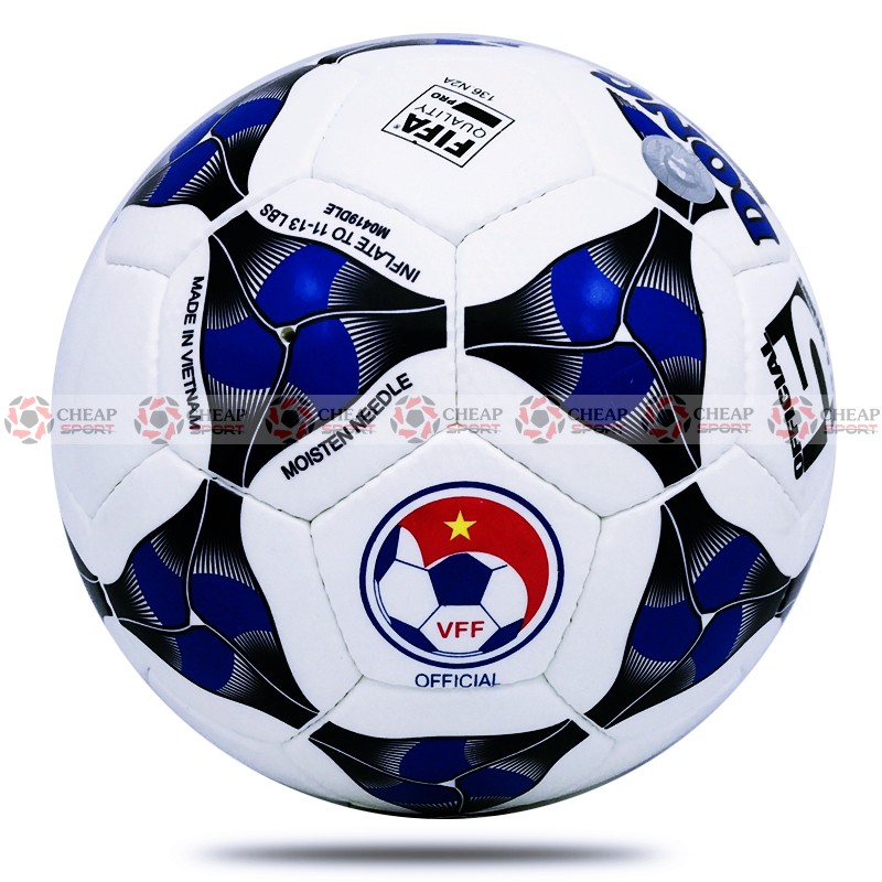 Quả Bóng Đá Tiêu Chuẩn Fifa UHV 2.07 Size Số 5 Chính Hãng Động Lực (Tặng bơm mini, kim và lưới bóng)