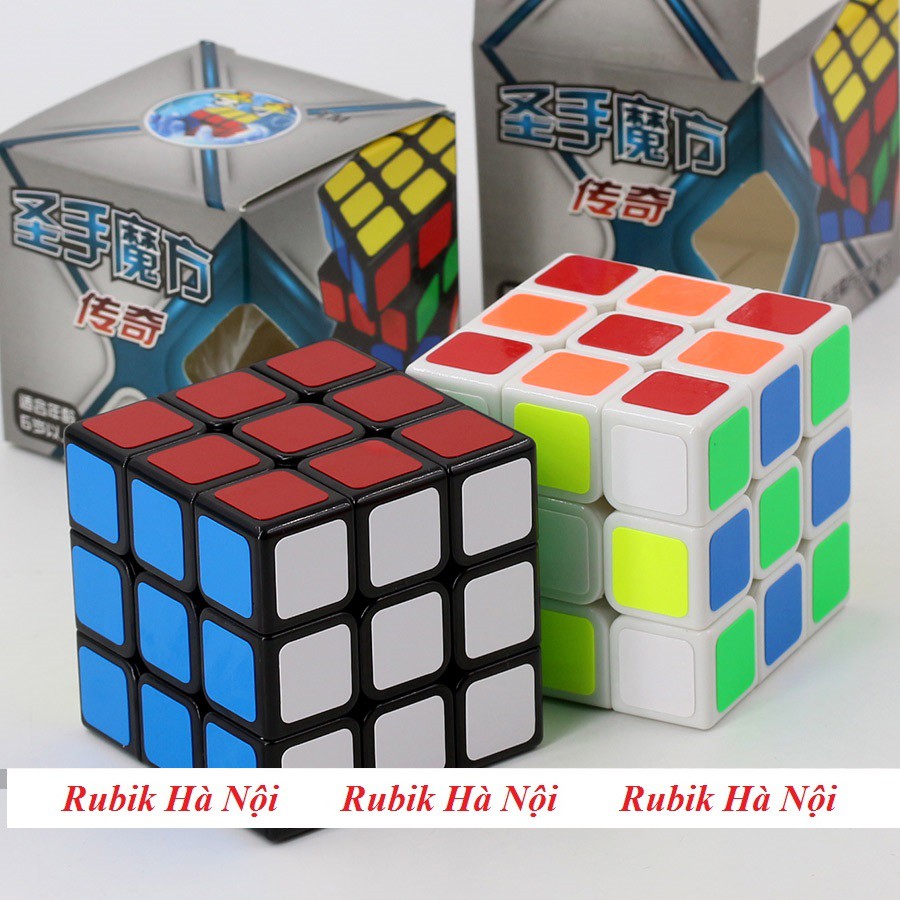 Rubik 3x3. ShengShou Legend Đen/Trắng