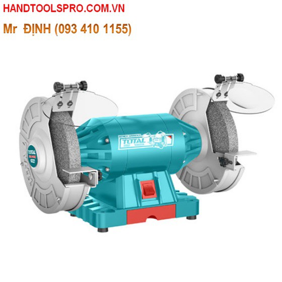 Máy mài để bàn 2 đá 150W - 150mm TOTAL TBG15015