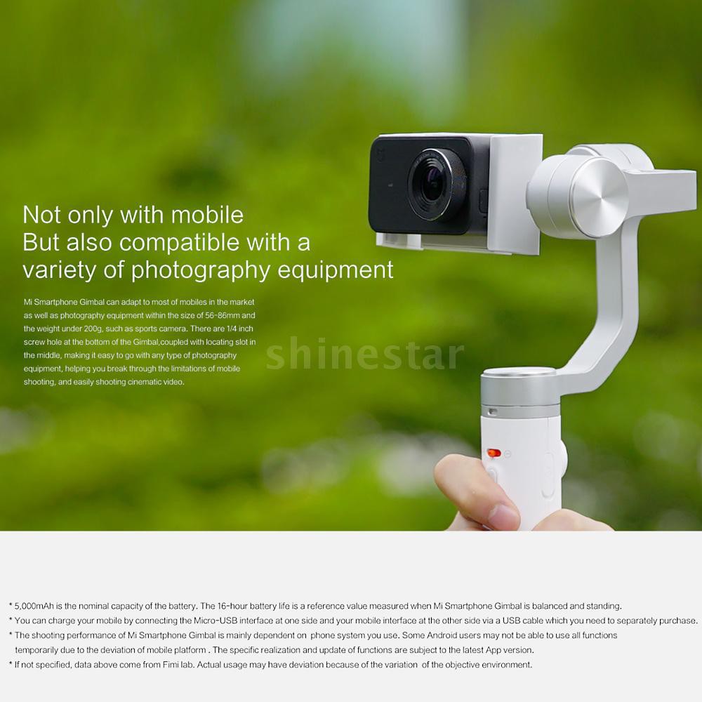 Tay Cầm Gimble Xiaomi Mijia 3 Trục Chống Rung Cho Điện Thoại Camera | BigBuy360 - bigbuy360.vn