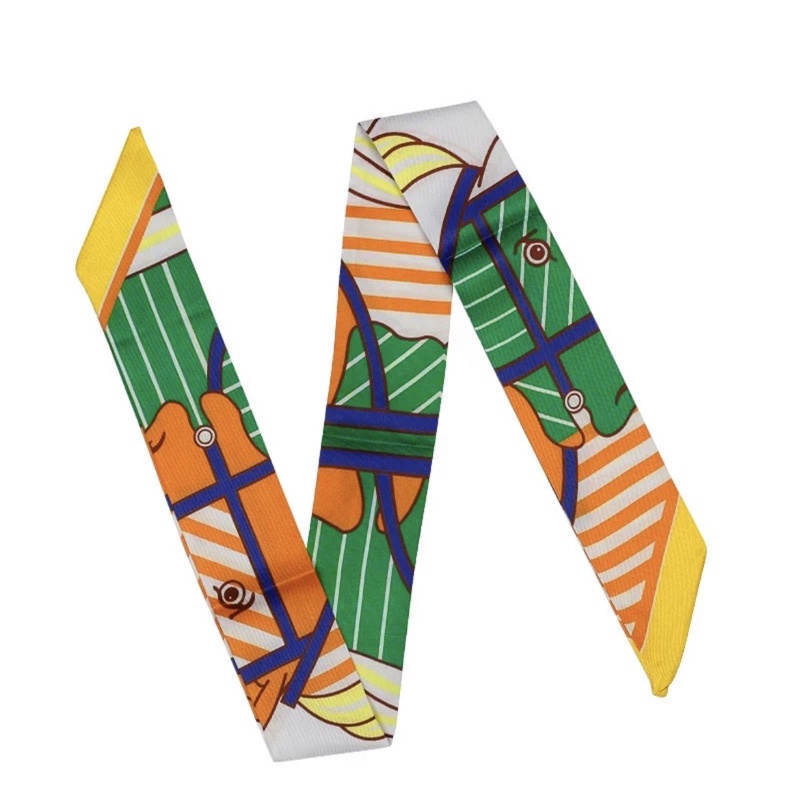 Khăn quấn quay túi xách hình con ngựa nhiều màu