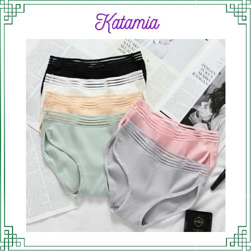 Quần lót nữ cao cấp cotton ren sexy kháng khuẩn cạp cao 9517