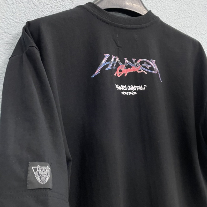 Áo thun Hades hanoi SPIRIT BLACK nam nữ áo thun tay lỡ hades hà nội Full tag | BigBuy360 - bigbuy360.vn