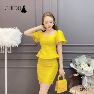 CHIDU Set váy công sở phong cách SP104