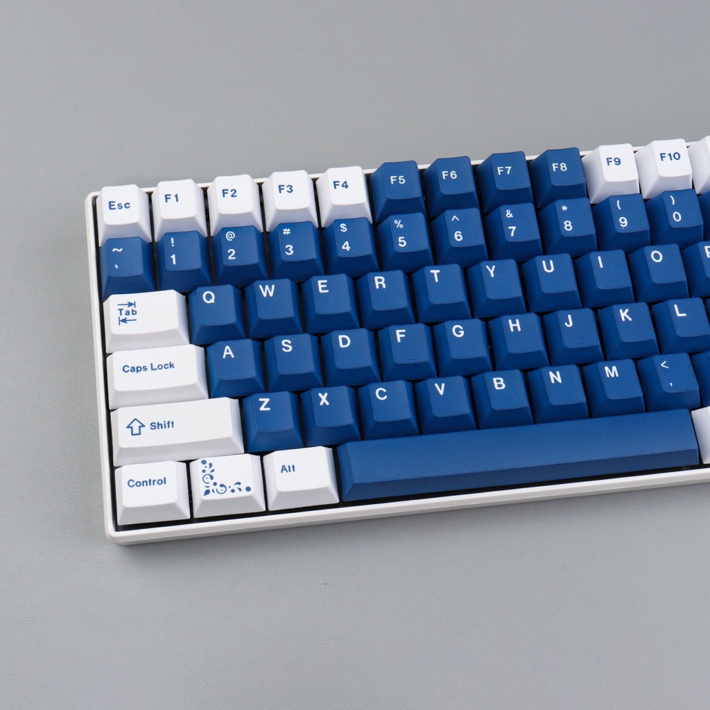Keycap GMK Lazurite 129 nút cấu hình cherry in nhiệt dành cho bàn phím cơ