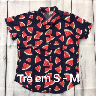 Áo trái cây đi biển trẻ em