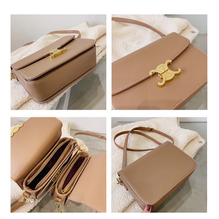 Túi Đeo Chéo Dáng Vuông Thời Trang Retro 2022 Cao Cấp Cho Nữ