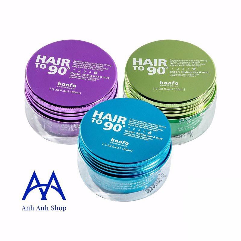  Sáp Vuốt Tóc Hair To 90 Kanfa  K34 IN 1