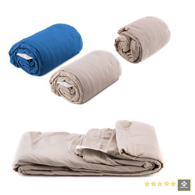 [CHÍNH GỐC - GIÁ SỐC] TÚI NGỦ MÙA HÈ CHỐNG BỤI, 100% COTTON, GẤP GỌN DÃ NGOẠI CẮM TRẠI NATUREHIKE NH15S012-D