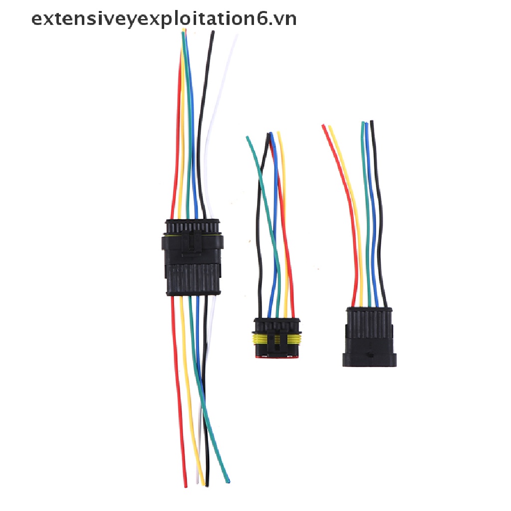 Đầu nối dây tự động 1 / 2 / 3 / 4 / 5 / 6pin chống nước cho xe hơi