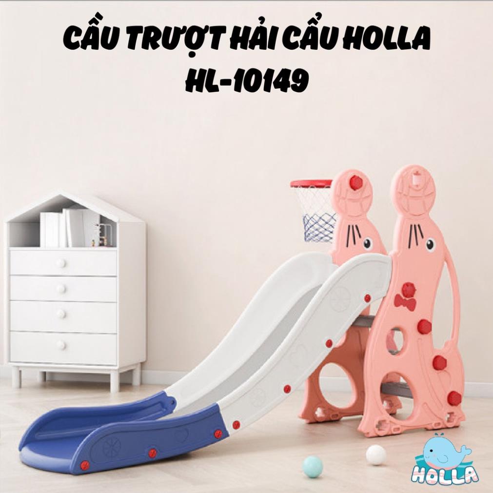 Cầu trượt đơn Hải Cẩu Holla HL-10149 mới nhất 2022 | Đồ chơi cầu trượt cho bé