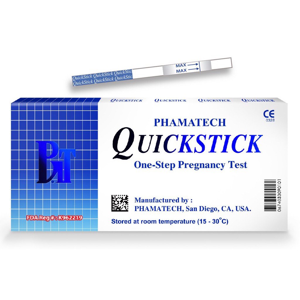 Que thử thai QUICKSTICK - Nhập khẩu từ USA, test thai sớm nhanh Quick Stick