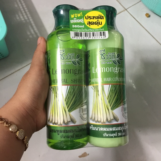 Bộ dầu gội + xả tinh chất xả trị rụng tóc