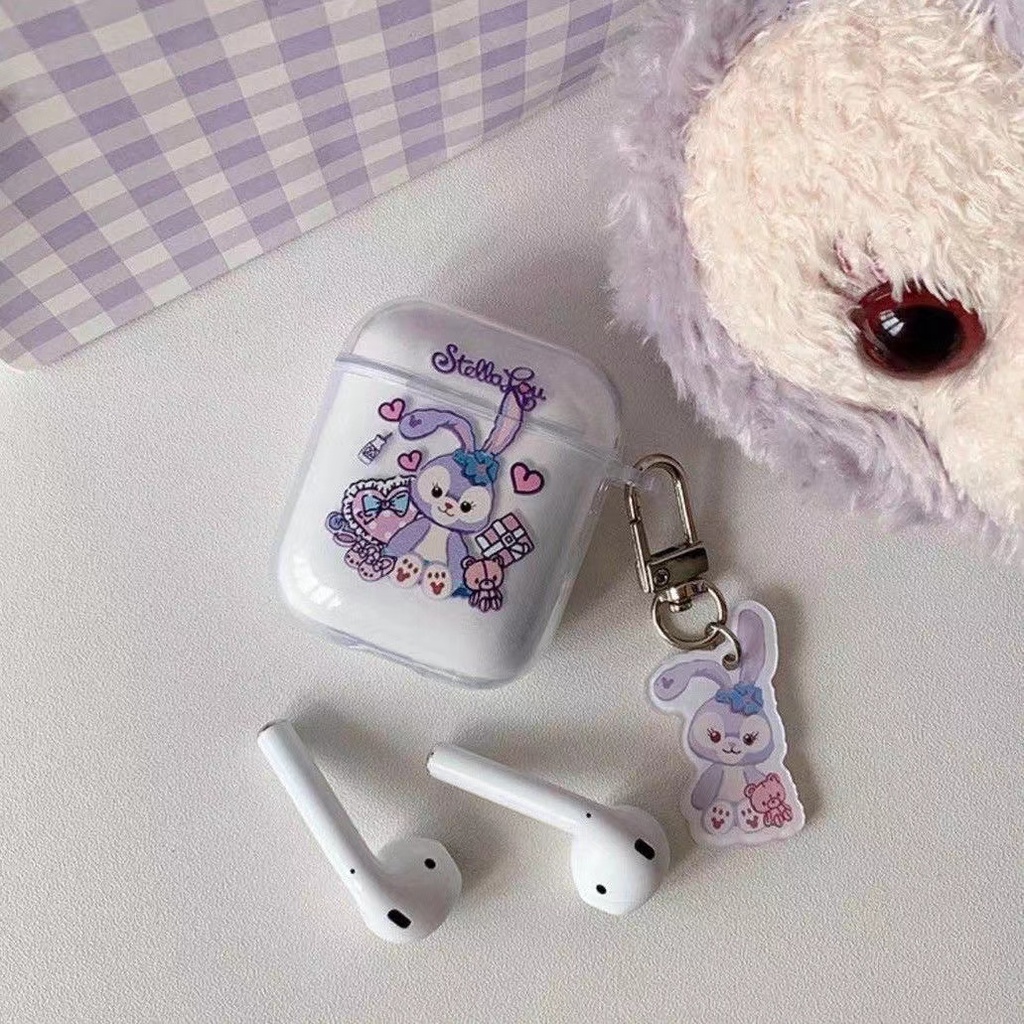 Tai Nghe Nhét Tai Bluetooth 5.0 Không Dây Hình Hoạt Hình Dễ Thương Đa Năng Cho Apple vivo Huawei OPPO
