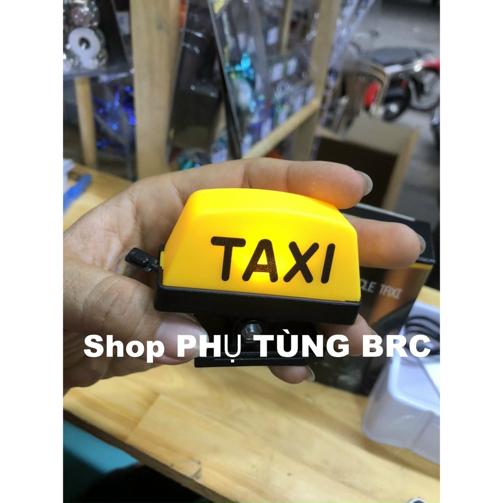 Đèn LED TAXI gắn chân kiếng xe máy