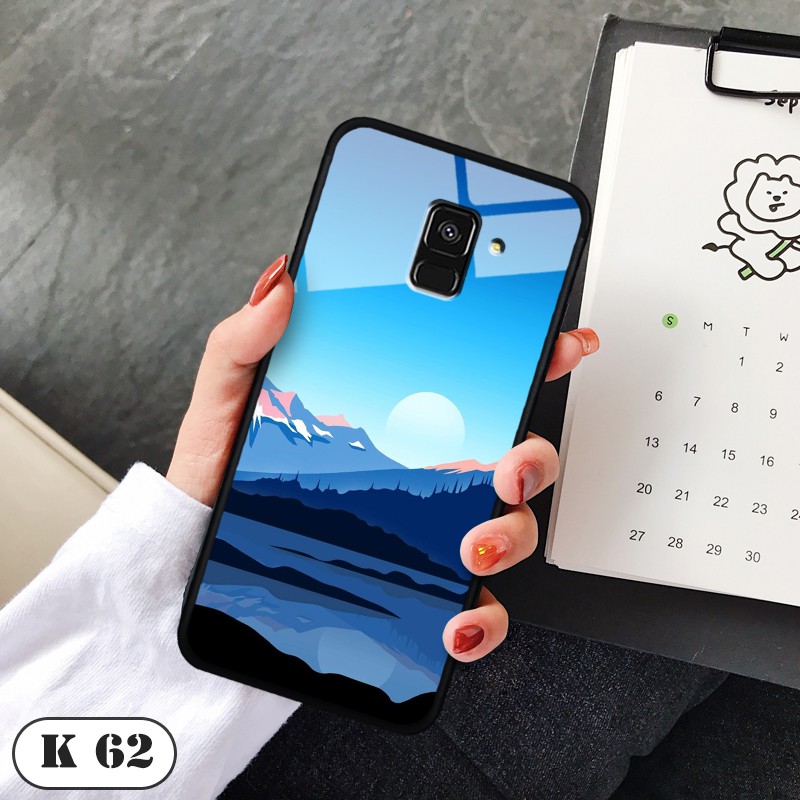 Ốp lưng kính 3D cho Samsung Galaxy A8 -A5