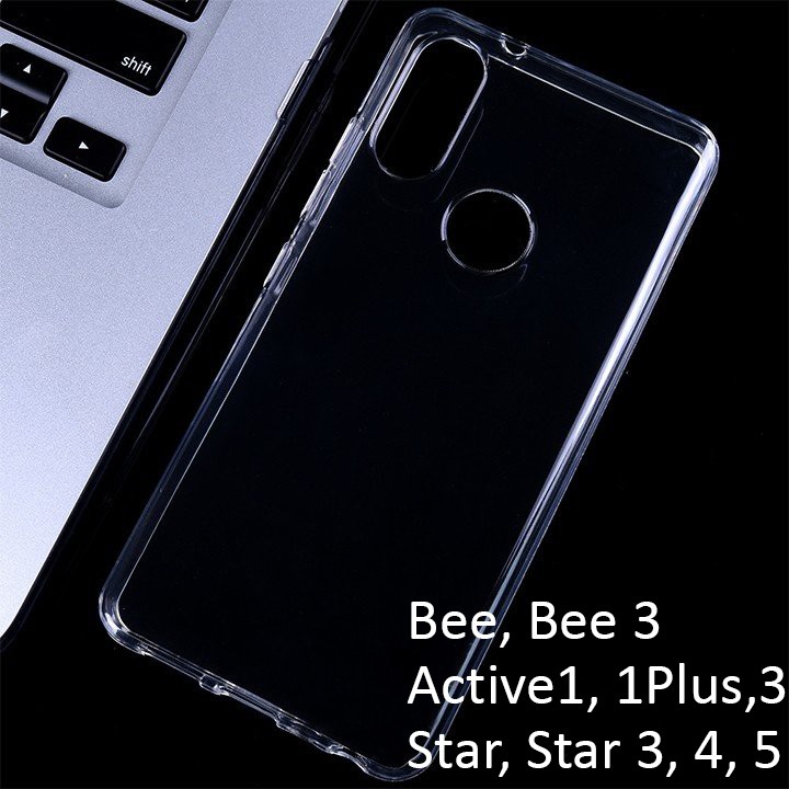 Ốp Lưng Silicon Vsmart Star/Star 3/Star 4/Star 5/Bee/Bee 3/Active 1/Active 1 Plus/Active 3 Siêu bền, giá rẻ_Ốp dẻo trong