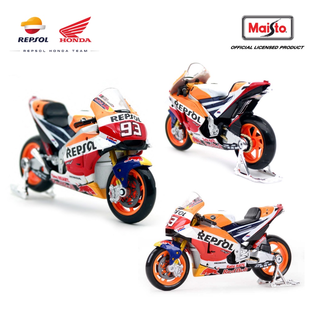 Mô hình xe moto Honda CB1000R, CB500F, CBR650F, CBR1100XX 1:18