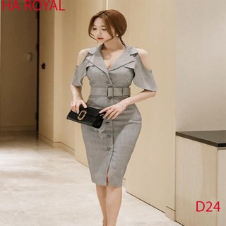 Rập giấy đầm vest khoét tay