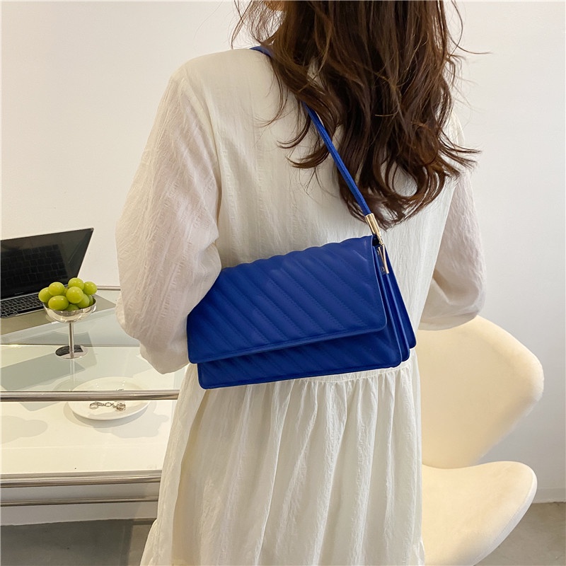 Túi Đeo Vai Hình Vuông Màu Trơn Thời Trang Mùa Hè Phong Cách Phương Tây Dành Cho Nữ 2022