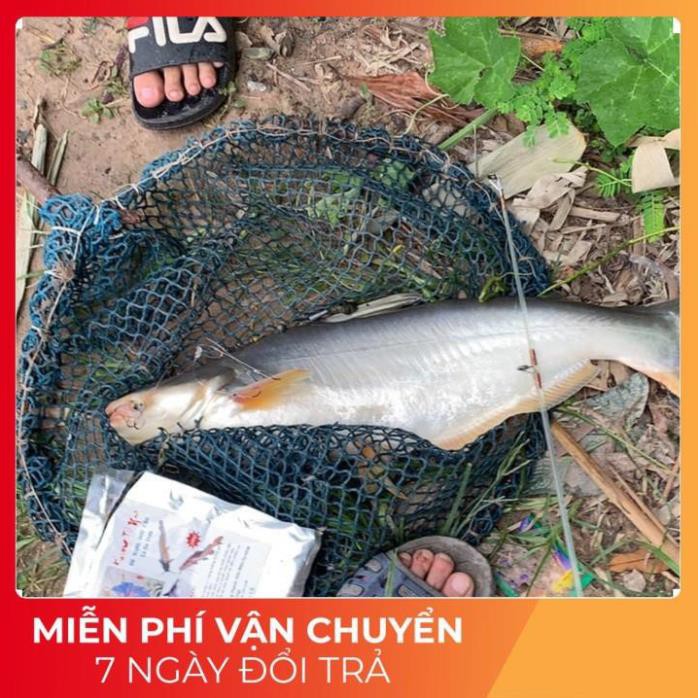Mồi câu cá da trơn Khương Tử Nha - Mồi câu cá tra sông, cá tra hồ dịch vụ, cá trê, cá lăng nhạy nhất