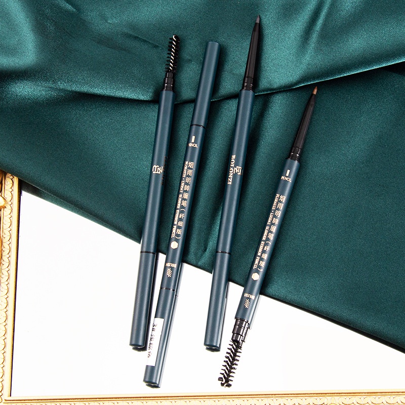 Bút Chì Kẻ Lông Mày Hai Đầu Tạo Hiệu Ứng Ba Chiều Kháng Nước Lâu Trôi Cho Người Mới Bắt Đầu