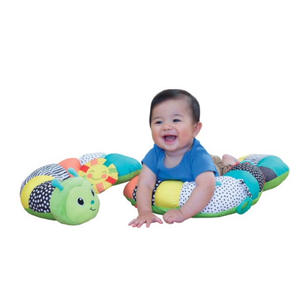 Gối tập lẫy tập ngồi cho bé 4 trong 1 infantino Prop A Pillar Tummy Time & Seated