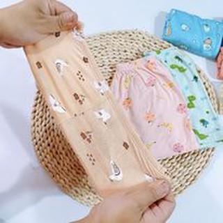 Quần Thun Lạnh Họa Tiết Cho Bé