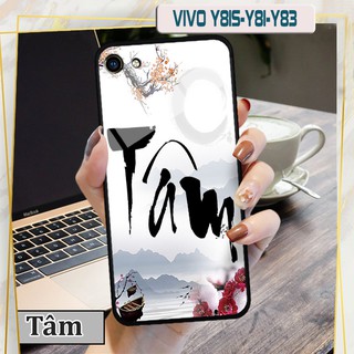 Ốp lưng  Vivo Y81/Y81s-in chữ thư pháp