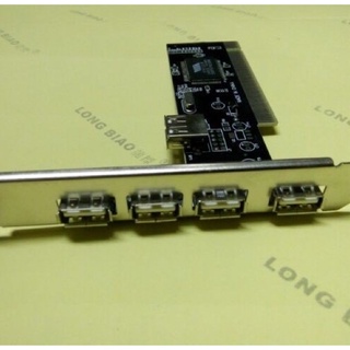 Card PCI ra 4 cổng USB tháo máy sever, hub chia usb 2.0 và 3.0