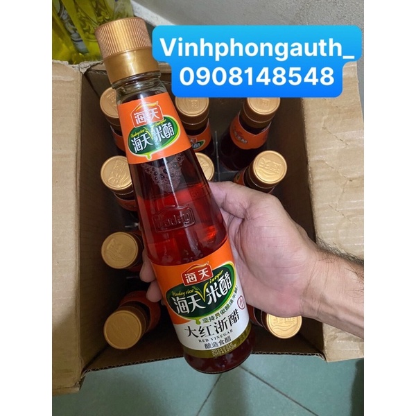 Dấm đỏ Hải Thiên 450ml