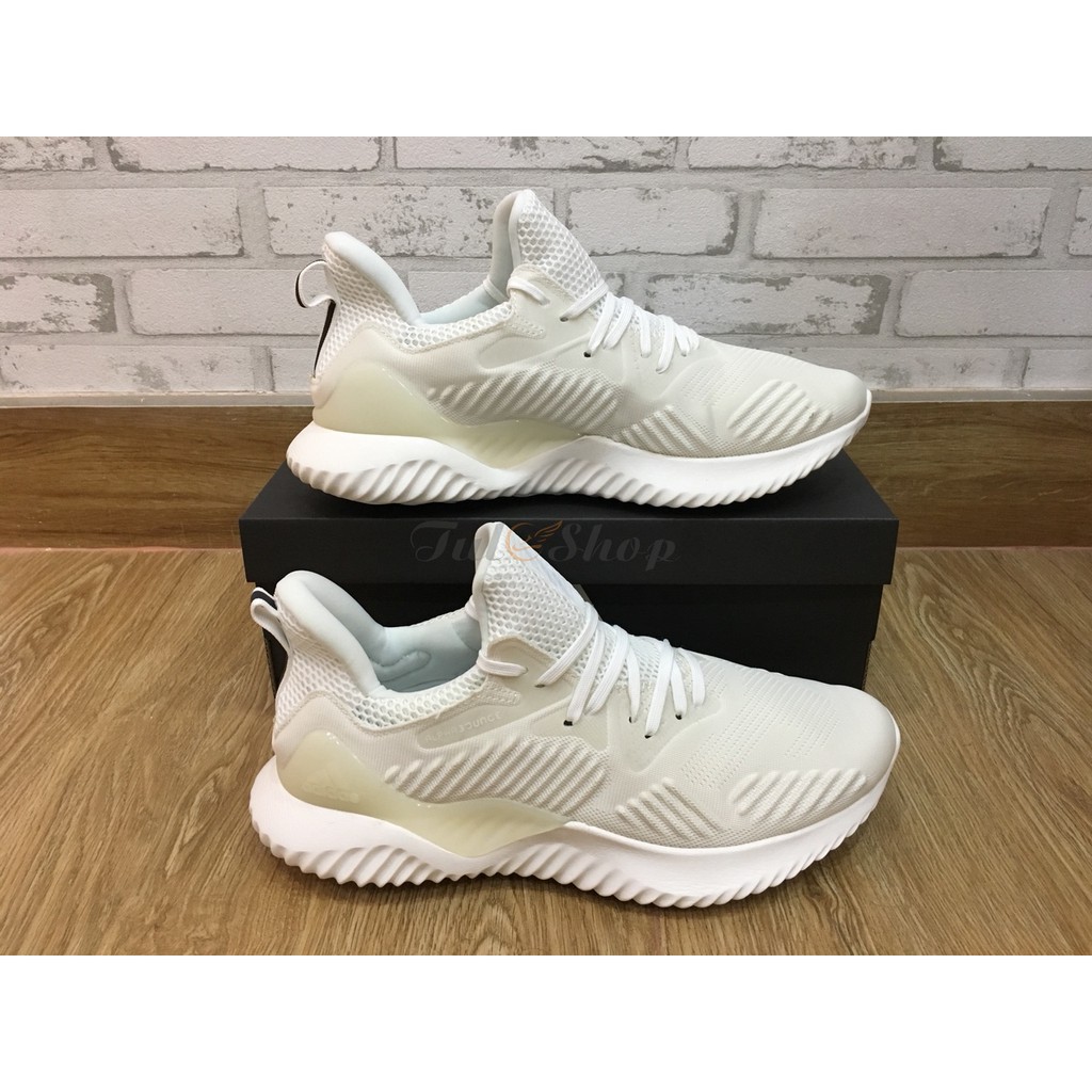 [Adidas giày]Giày Sneaker🎁Freeship🎁 alphabounce beyond White - Full Trắng ✅ ?