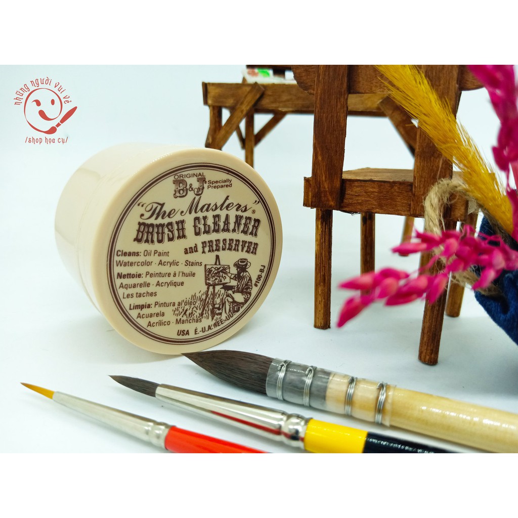 Xà bông rửa cọ Master Brush Cleaner & Presever