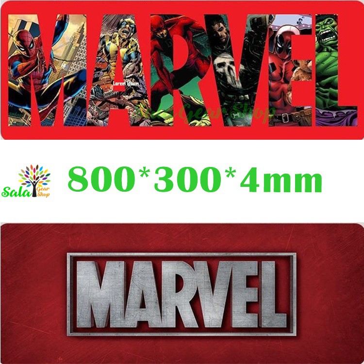 Lót Chuột , Bàn Di chuột logo Marvel