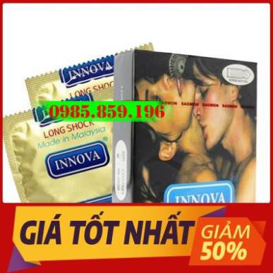 💗[FREESHIP]💗💗💗 Bao Cao Su Gai, Chống Xuất Tinh Sớm INNOVA Hộp 3 Chiếc ☀️☀️☀️ GIÁ RẺ