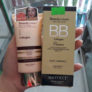 Kem nền mayfiece bb collagen