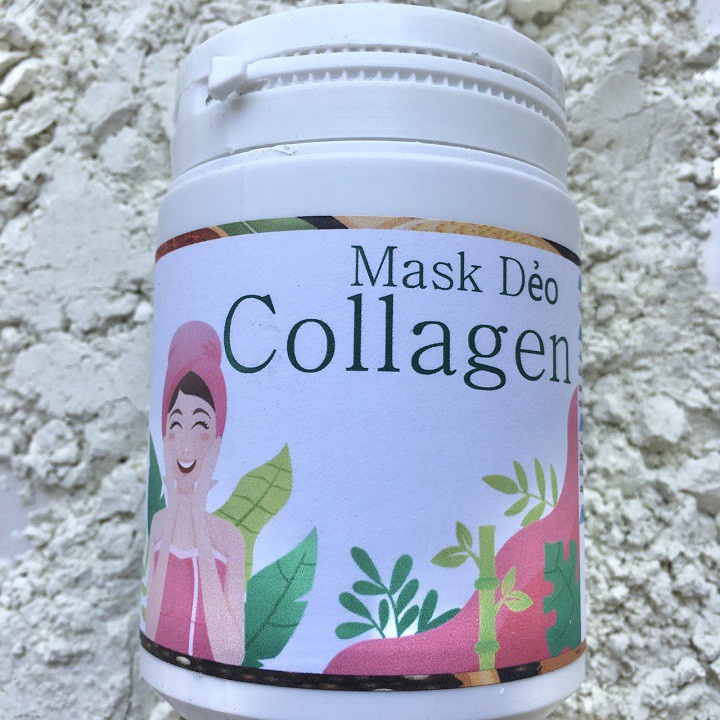 Mask dẻo 1 Ký Bơ Sáp Collagen Ling Có giấy VSATTP giấy ĐKKD nhiều công dụng