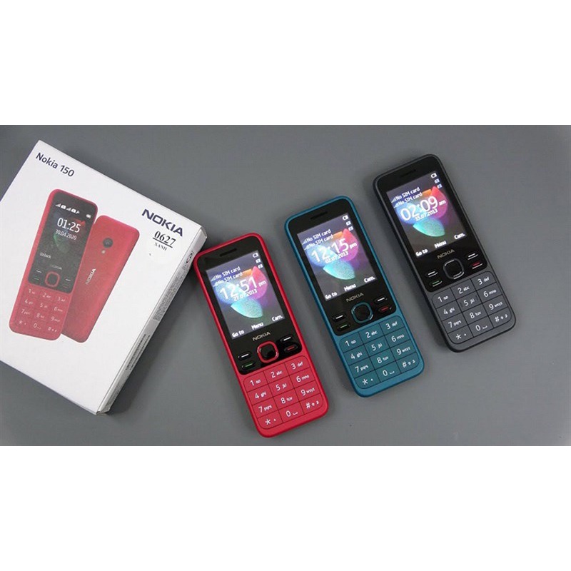 Mới 100% Điện Thoại Nokia 150  Mẫu Mới Nhất, Nghe Gọi Loa Lớn, Bh 12 Tháng