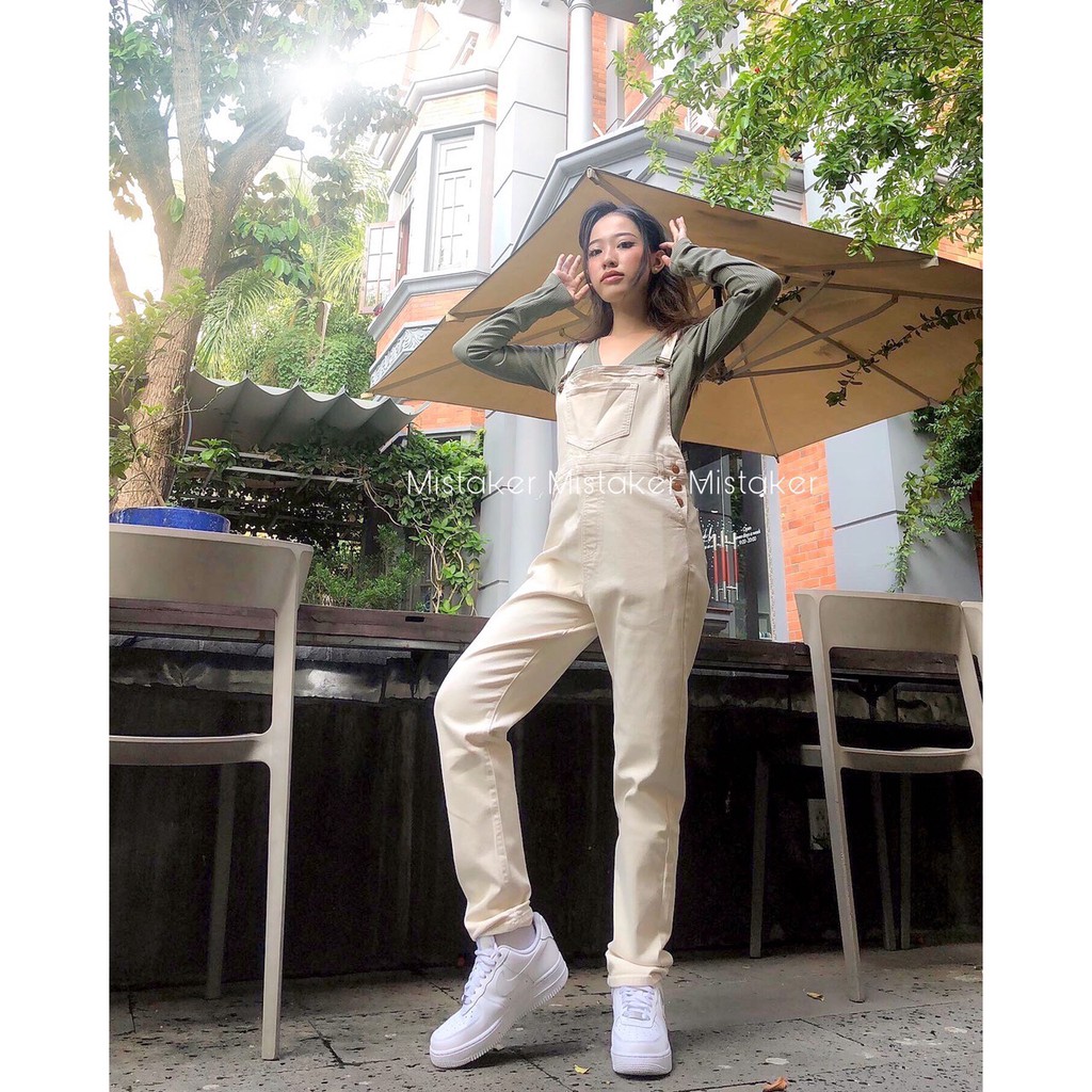 Quần Yếm Jean dáng dài | BigBuy360 - bigbuy360.vn