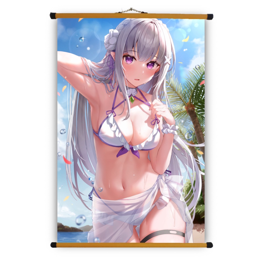 Poster Vải Anime Re:Zero (2)
