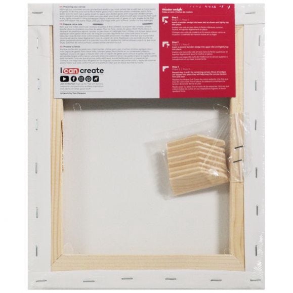 Cá Chép - Vải canvas vẽ Mont Marte Studio Canvas Pine Frame S.T. 25x30cm - MM-CSST2530