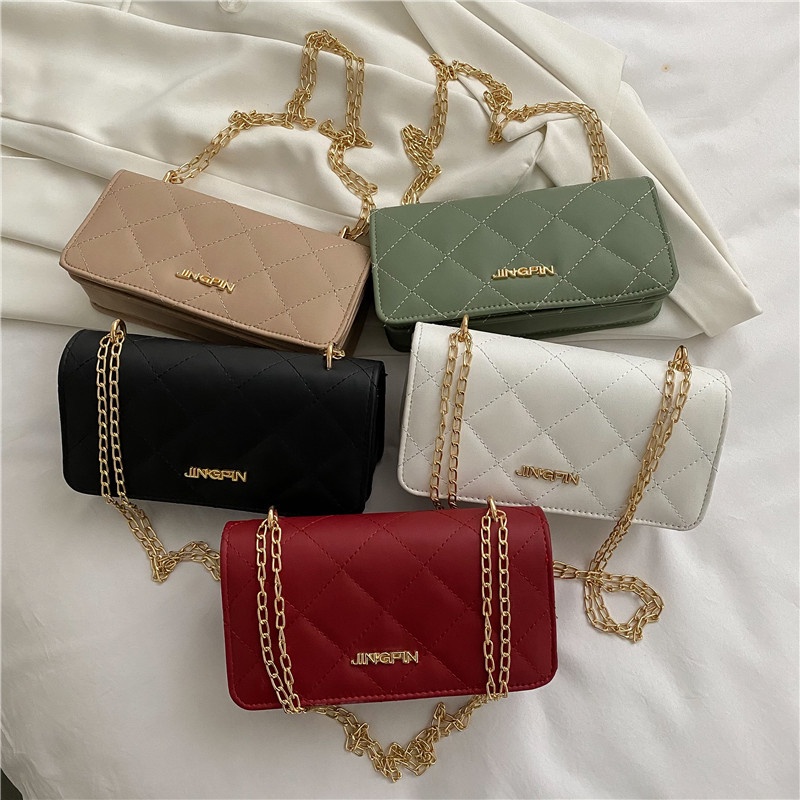 Túi Đeo Vai Hình Vuông Cỡ Nhỏ Phong Cách Hàn Quốc Thời Trang Mùa Xuân Cho Nữ