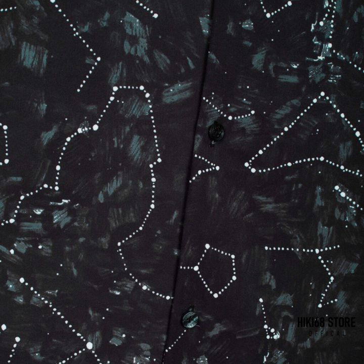 Áo Sơ Mi Roway Họa Tiết Ngân Hà Vải Lụa 100% | BigBuy360 - bigbuy360.vn