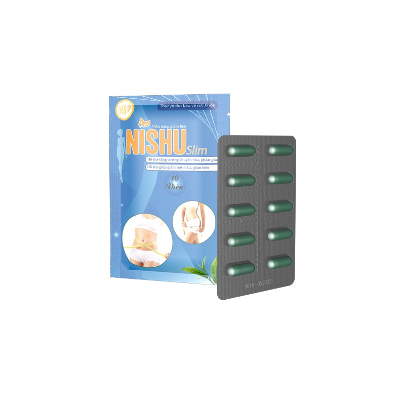 Viên uống giảm cân nhanh tại nhà Nishu Slim giúp đào thải mỡ thừa cấp tốc và giữ dáng sau sinh hiệu quả an toàn | BigBuy360 - bigbuy360.vn