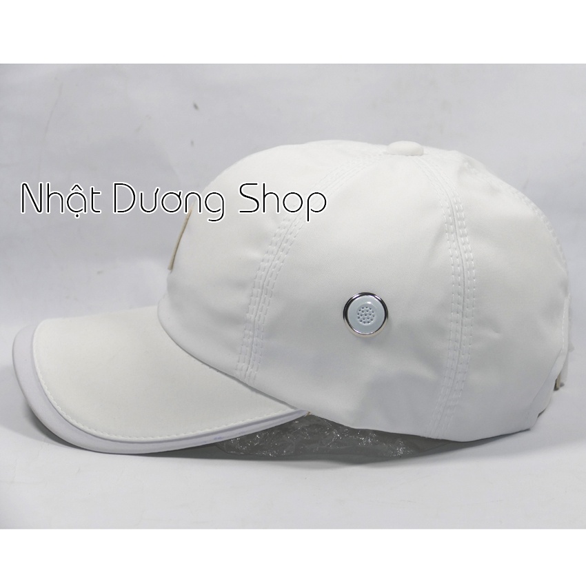 Nón kết dù logo chữ NS, sò to đẹp mắt - chất liệu vải dù thoáng mát phù hợp cho mọi người
