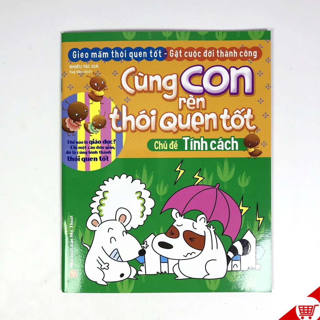 Sách - Cùng con rèn thói quen tốt (Túi 10 cuốn) B250 | BigBuy360 - bigbuy360.vn