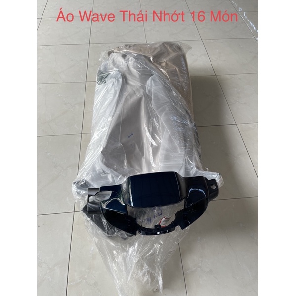 Dàn áo wave thái 110 xanh nhớt có tem thắng đĩa