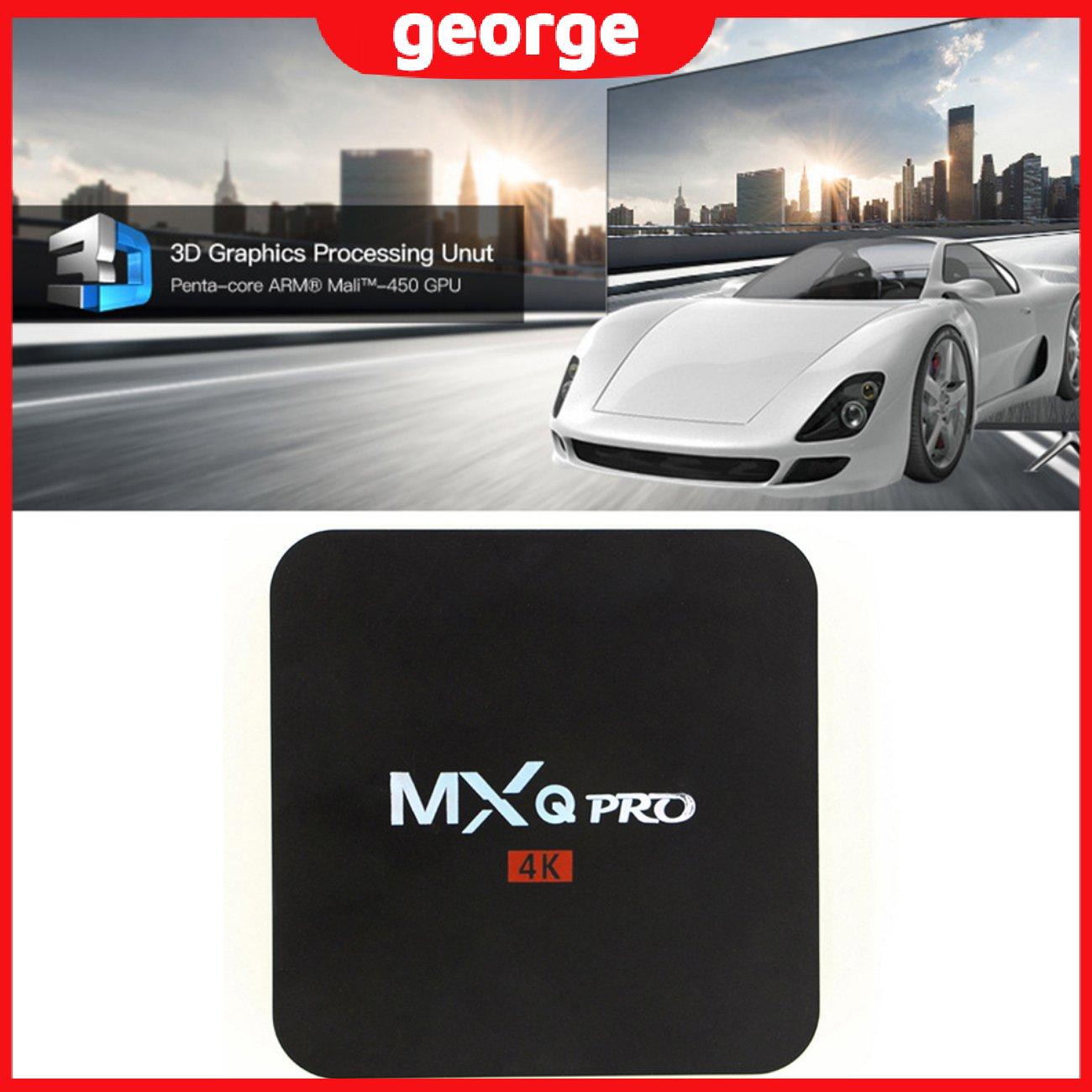 Bộ Tv Box Geo Mxq Pro Android 7.1 Rk3229 Chip 1 + 8g 4k Hd Chất Lượng Cao